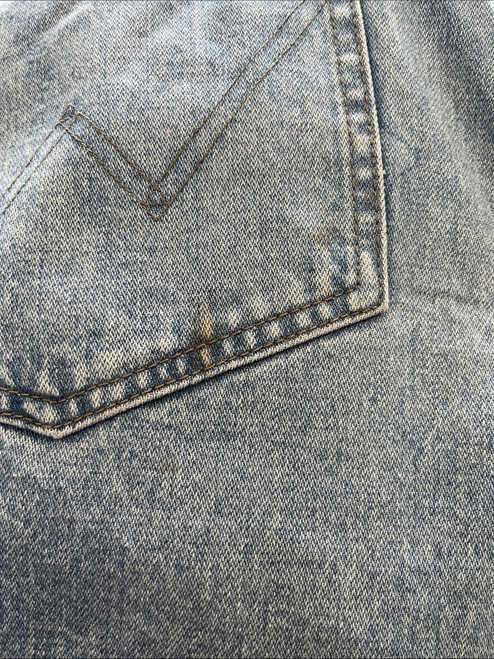 Wrangler Casey Jones Denim Western In Control Wide Leg Denim Overalls Size small - Picture 11 of 11